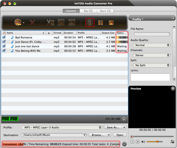 AIFF to MP3 converter