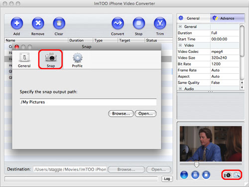 ImTOO iPhone Video Converter for Mac