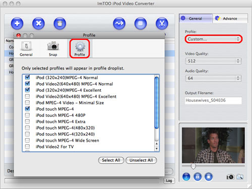 ImTOO iPod Video Converter for Mac