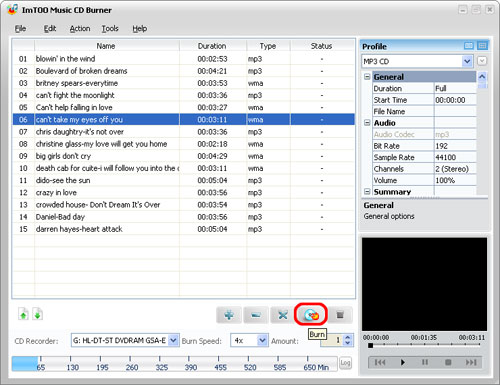 ImTOO Music CD Burner