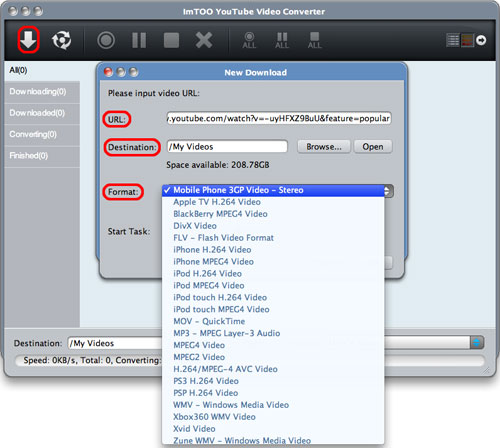 YouTube to MPEG Converter