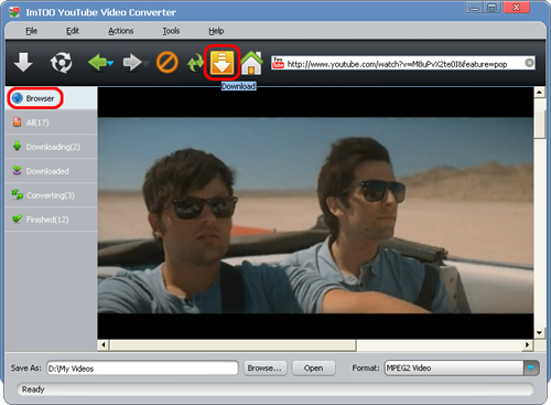 ImTOO YouTube Video Converter