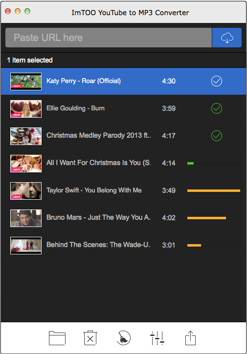 ImTOO YouTube to MP3 Converter for Mac
